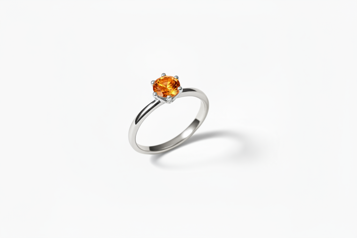 Moissanit Ring San Bélle Solara - Silber