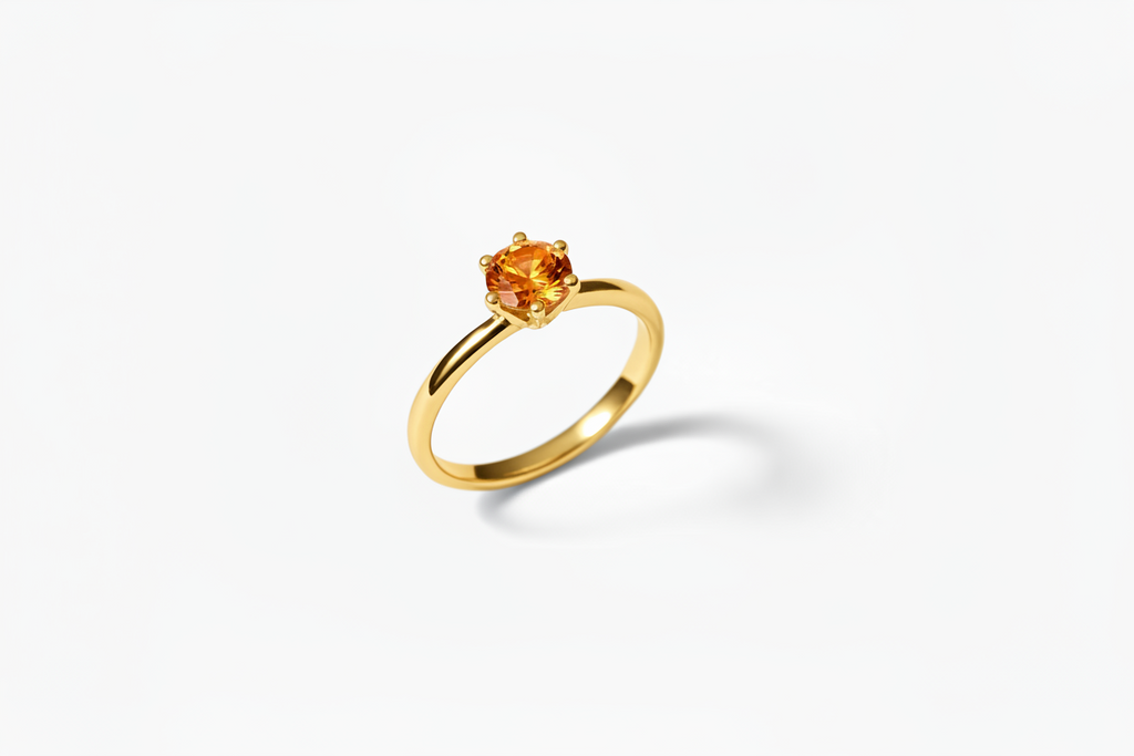 Moissanit Ring San Bélle Solara - Gold