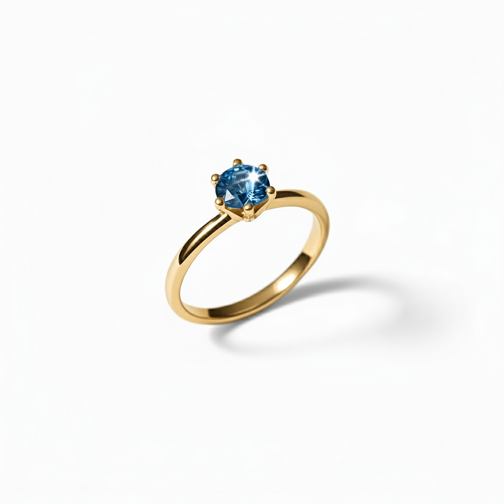 Moissanit Ring San Bélle Solara - Silber