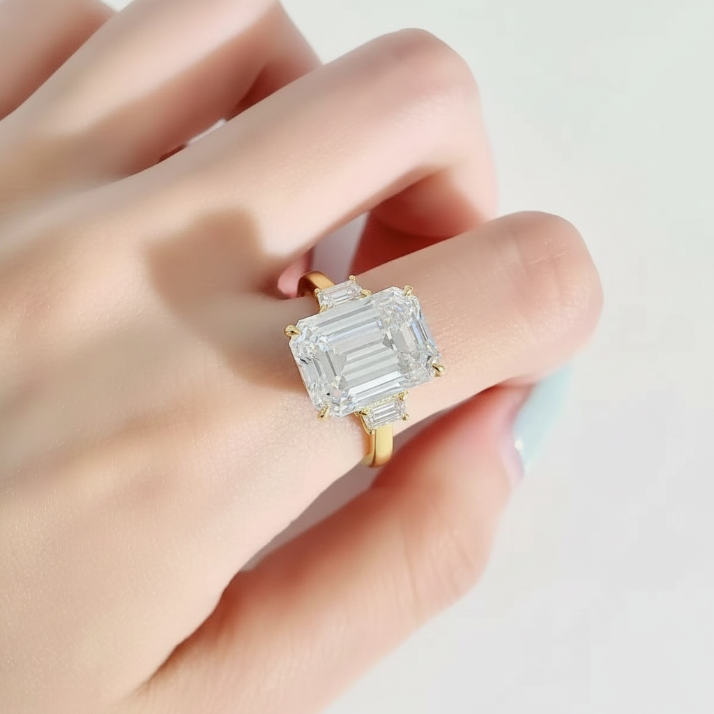 Moissanit Ring Royal