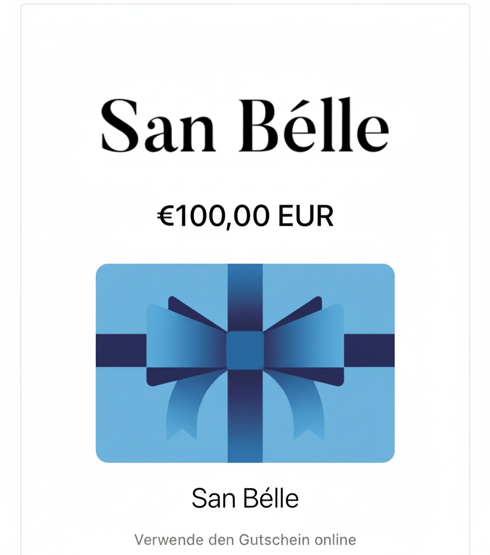 San Bélle Geschenkgutschein