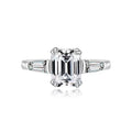 Moissanit Ring Fleur