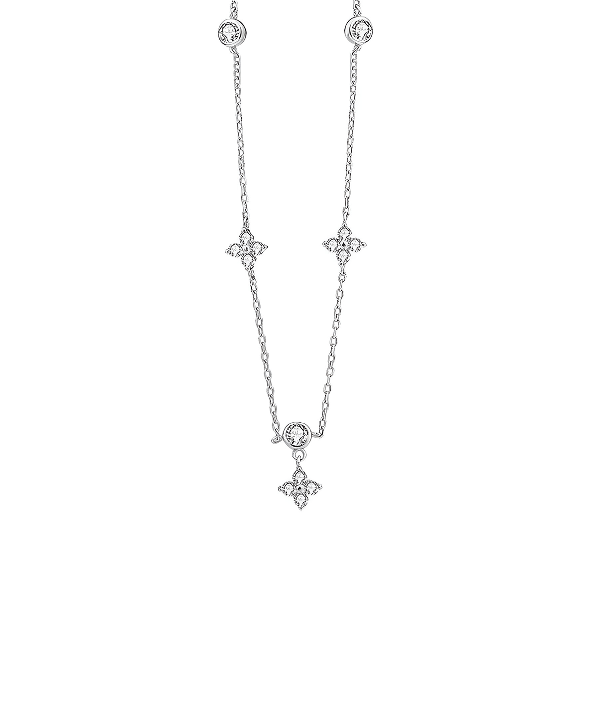 Clover Moissanit Halskette