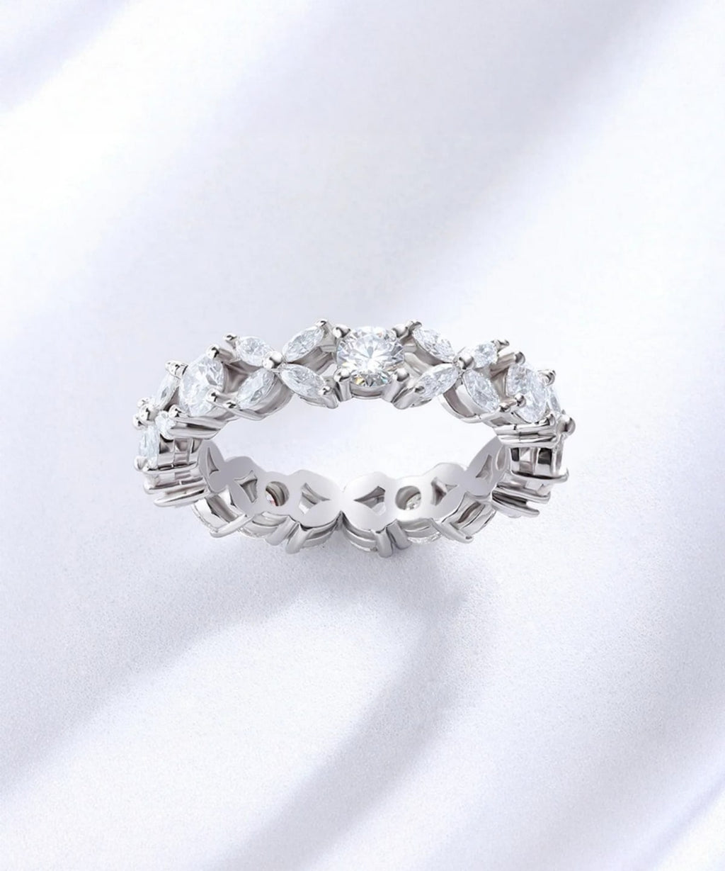 Moissanit Ring Liora - Gold