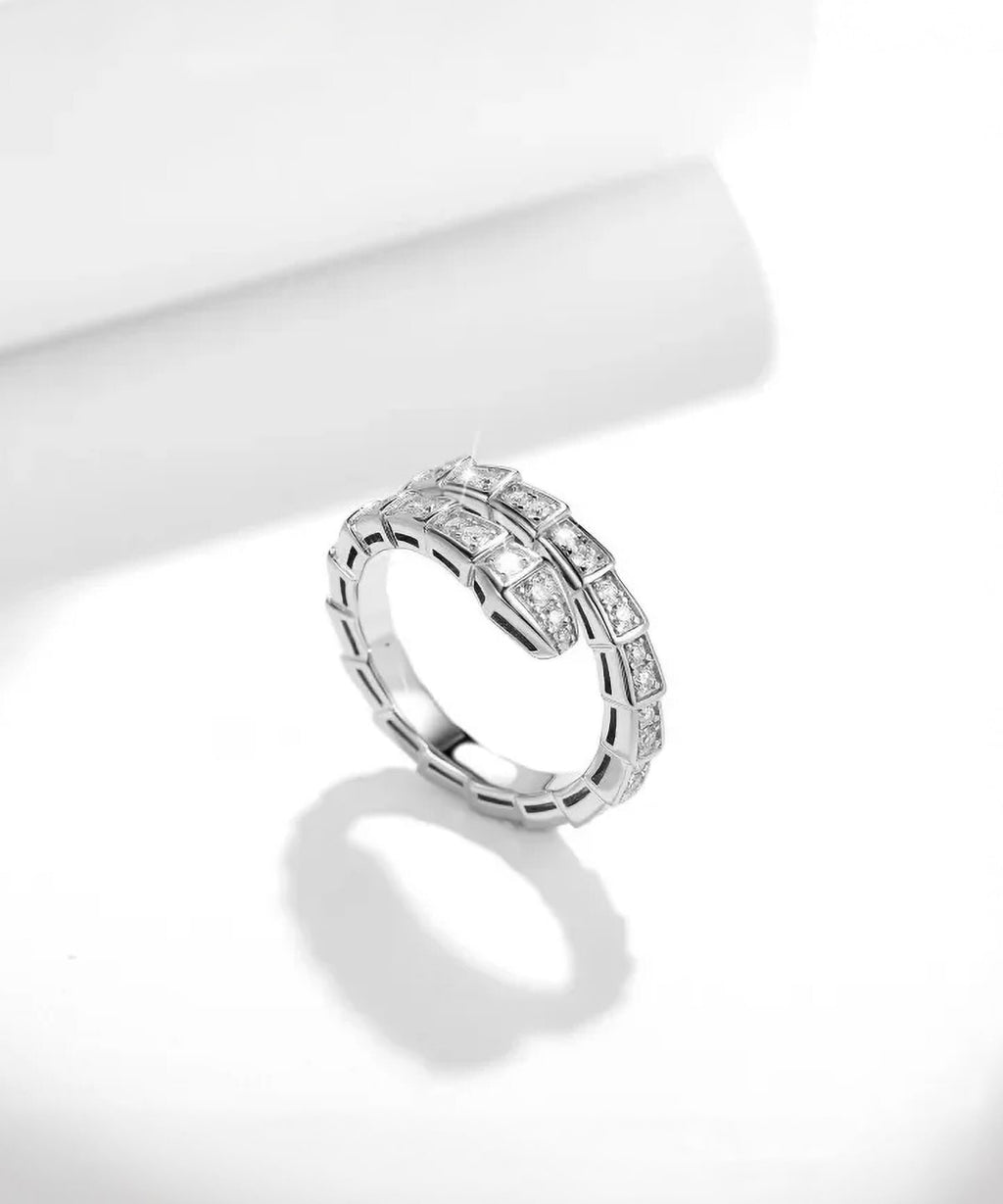 Moissanit Ring Elysia - Gold