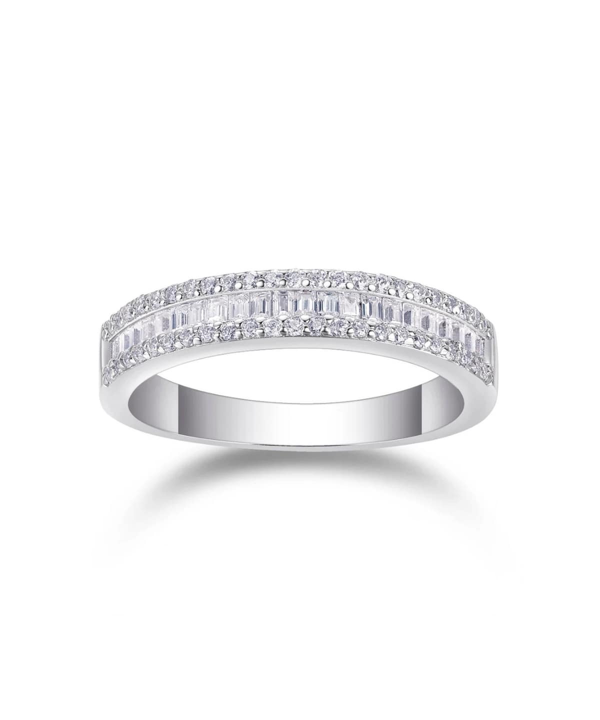 Moissanit Ring Lyra - Gold