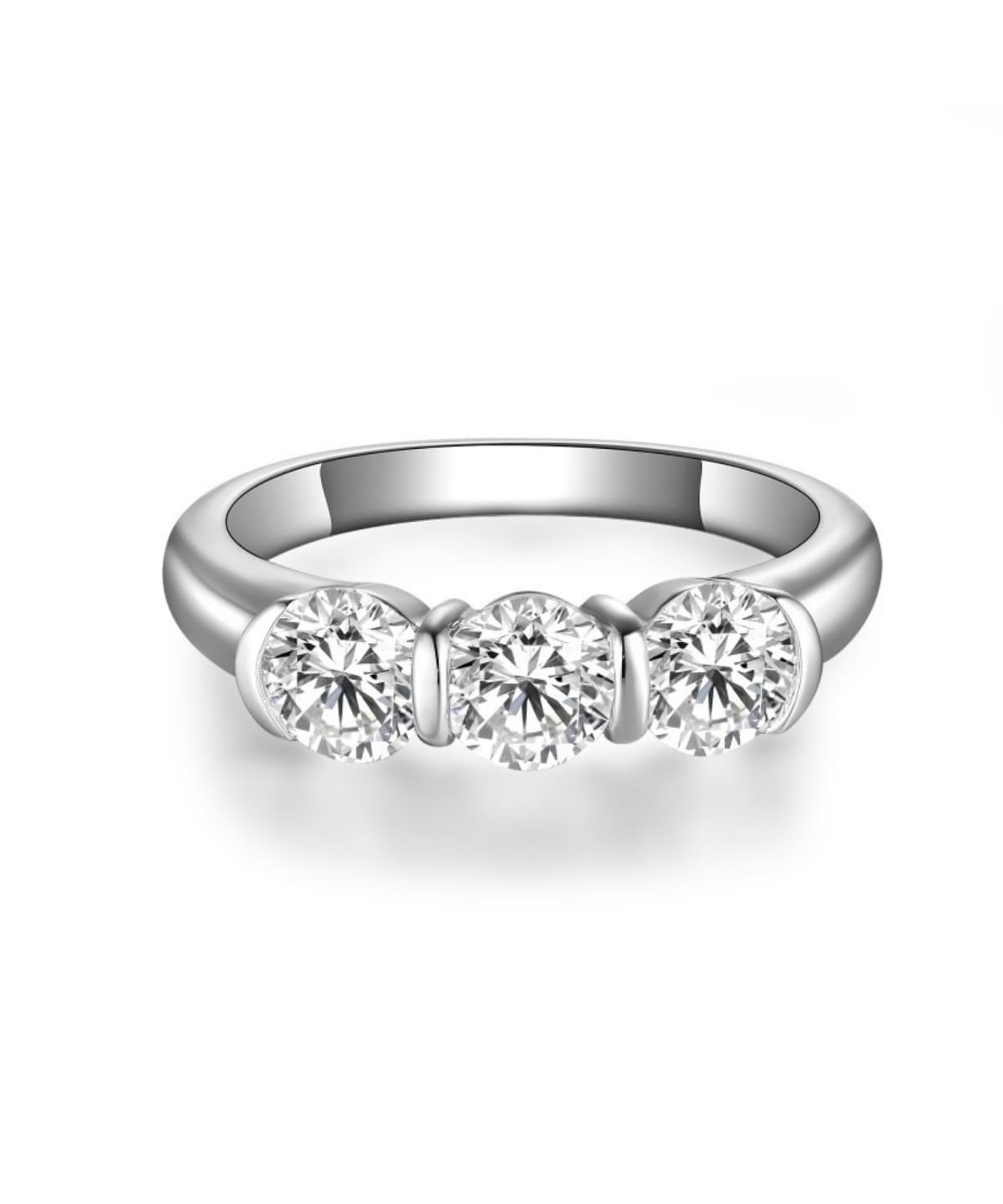 Moissanit Ring Evolet - Gold
