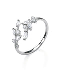 Moissanit Ring Flora