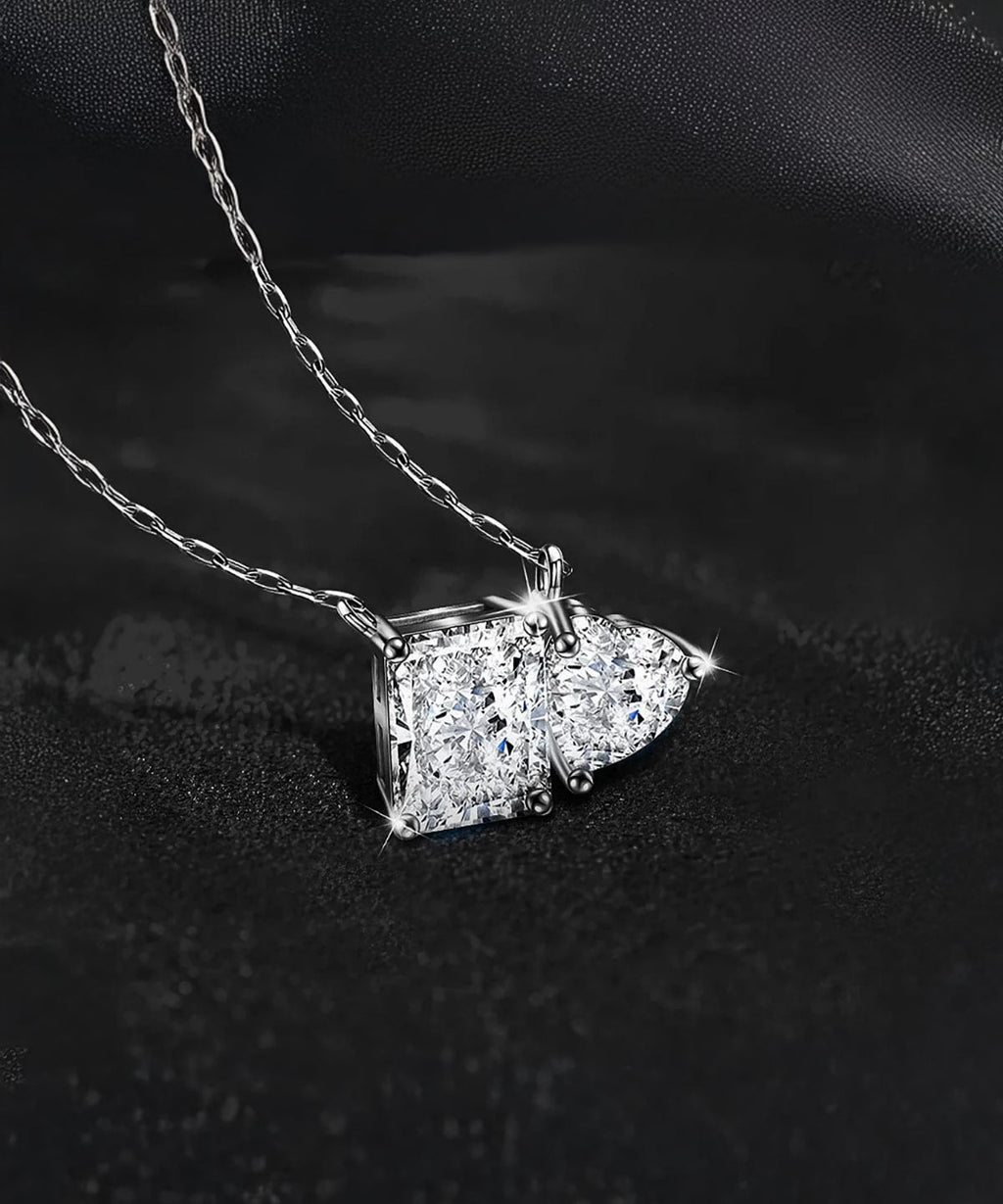 Moissanit Halskette Tivona