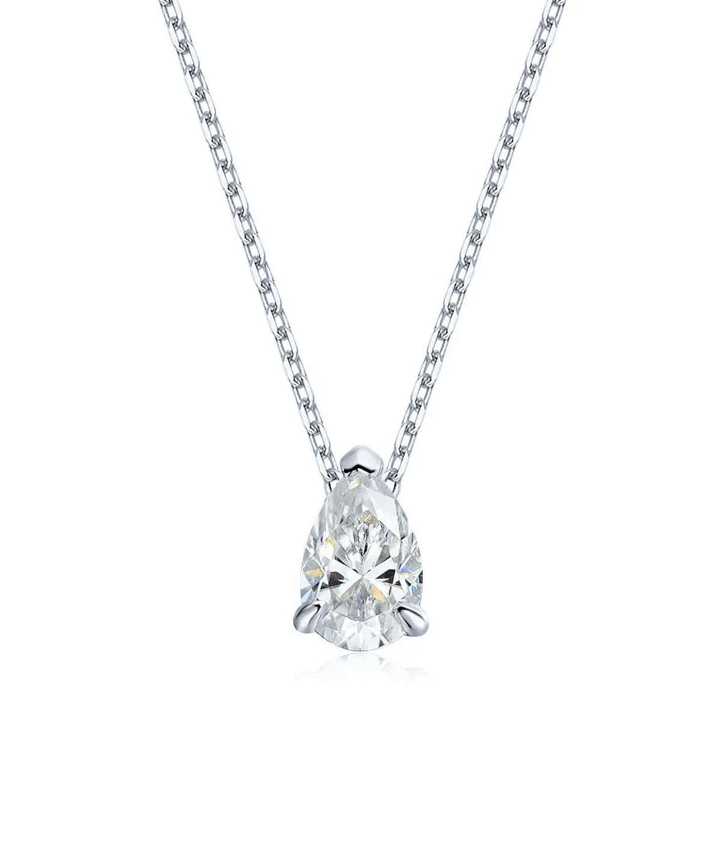 Moissanit Halskette Fiora