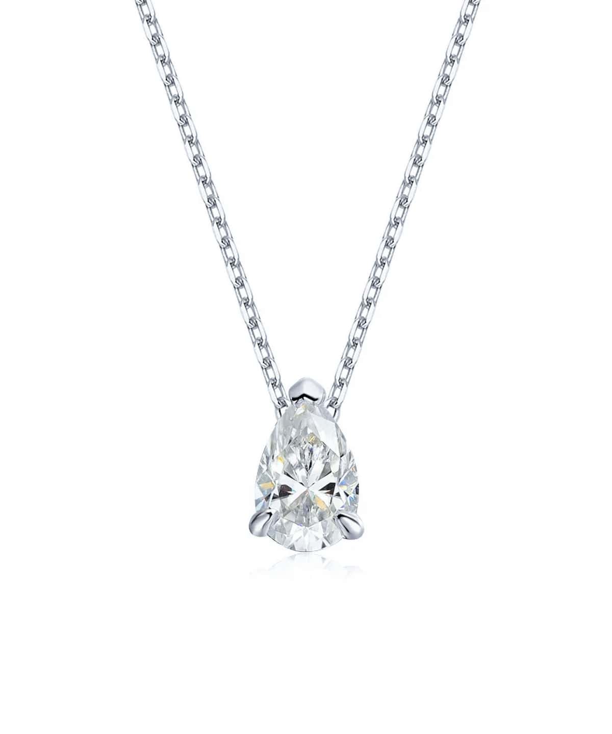 Moissanit Halskette Fiora