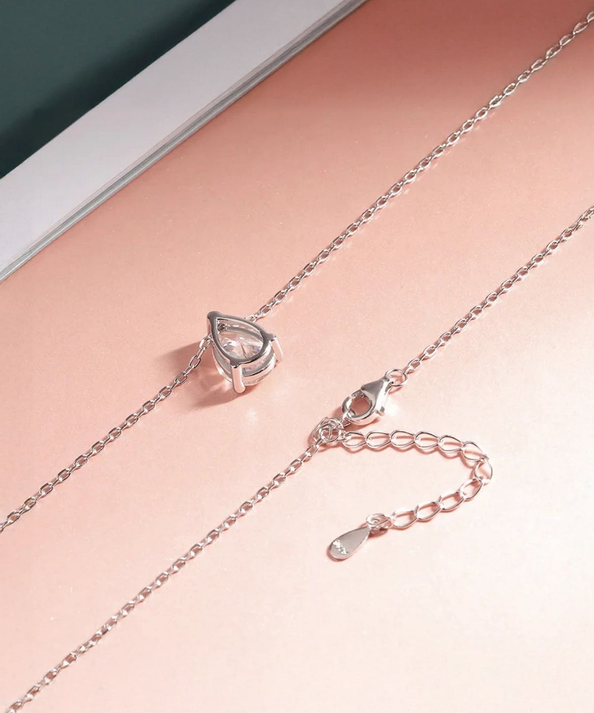 Moissanit Halskette Fiora