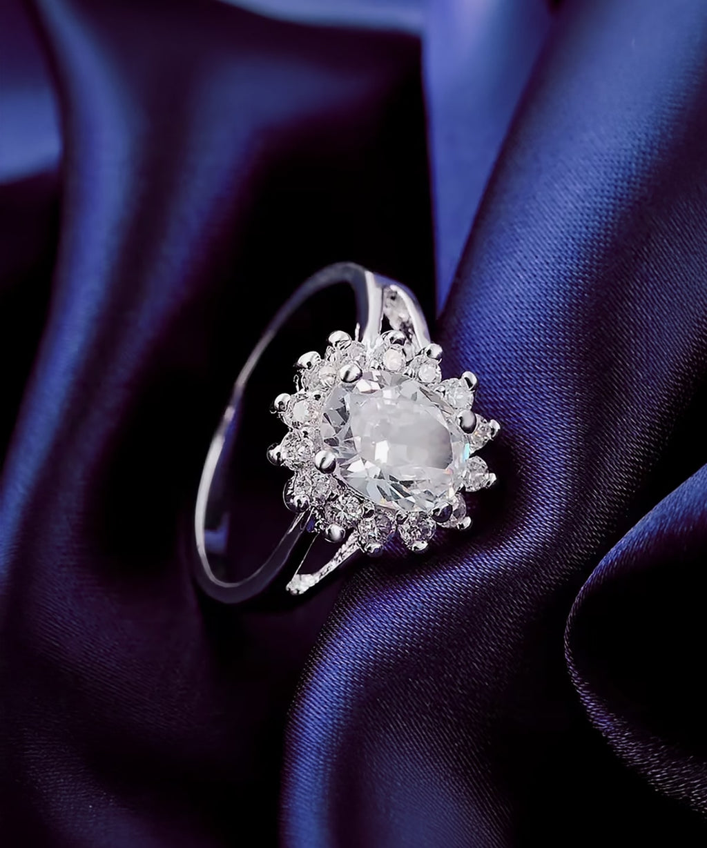 Moissanit Ring Zaro