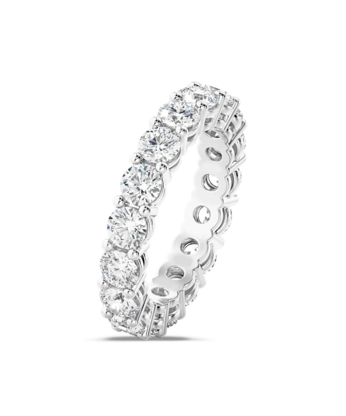 Moissanit Ring Eclipse