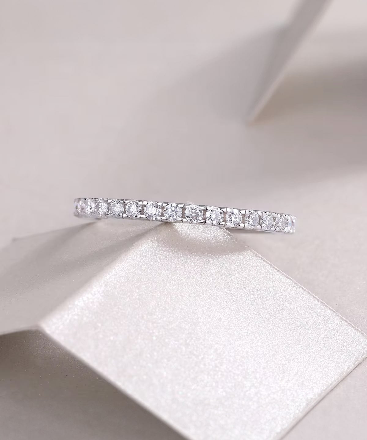 Moissanit Ring Forever