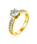 Moissanit Ring Athena - Gold